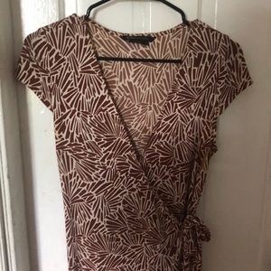 BCBG MazAzria Wrap Dress